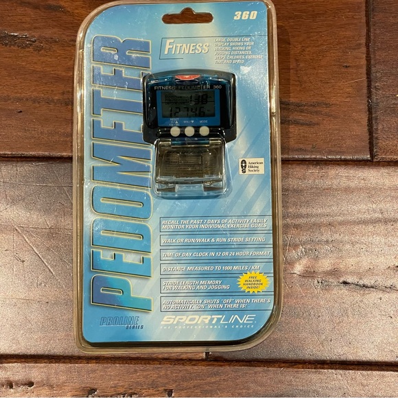 2004 SPORTLINE 360 Fitness Pedometer Proline NEW - Picture 1 of 3